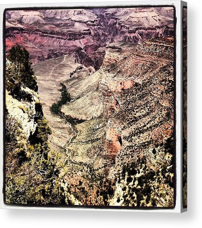 View Acrylic Print featuring the photograph Grand Canyon #2 by Isabel Poulin