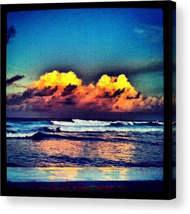 Love Acrylic Print featuring the photograph #sunset #sunsetlovers #sunporn #skyporn #2 by A Musalhey
