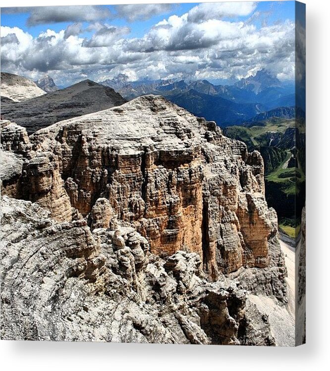 Beautiful Acrylic Print featuring the photograph Dolomites #22 by Luisa Azzolini