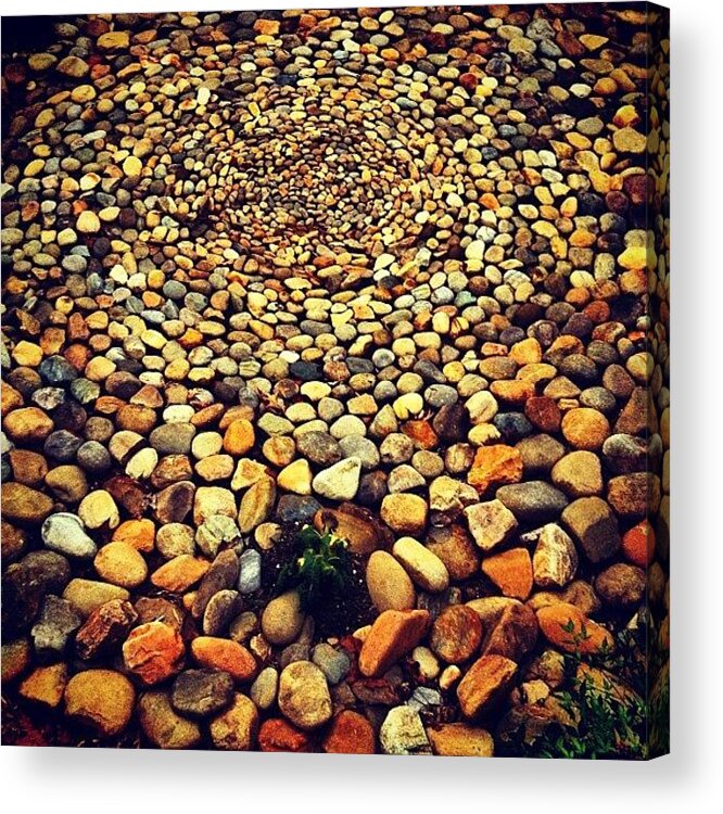 Stones Acrylic Print featuring the photograph #23 by Katie Williams