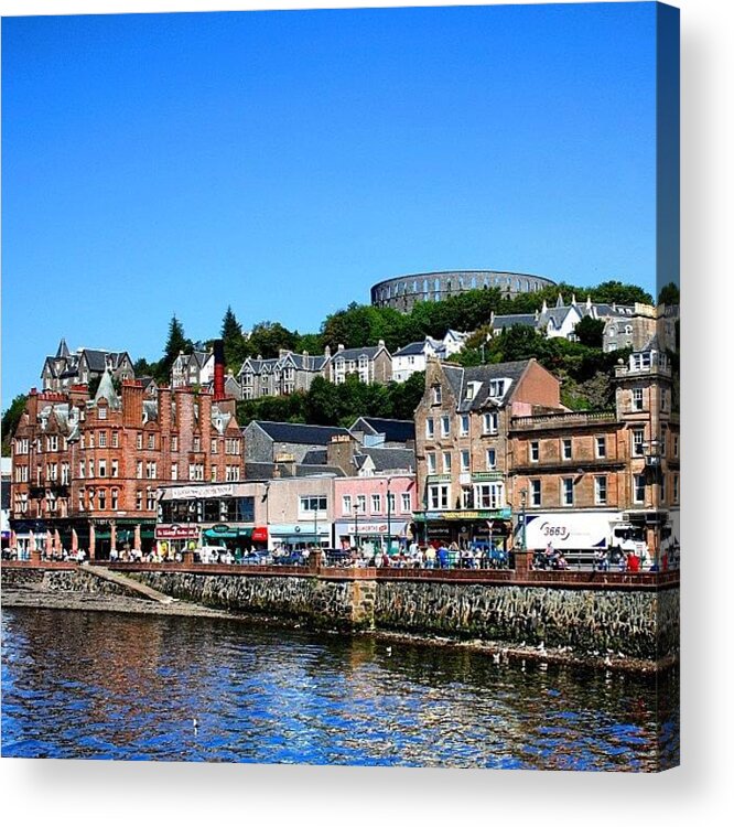 City Acrylic Print featuring the photograph Oban #3 by Luisa Azzolini