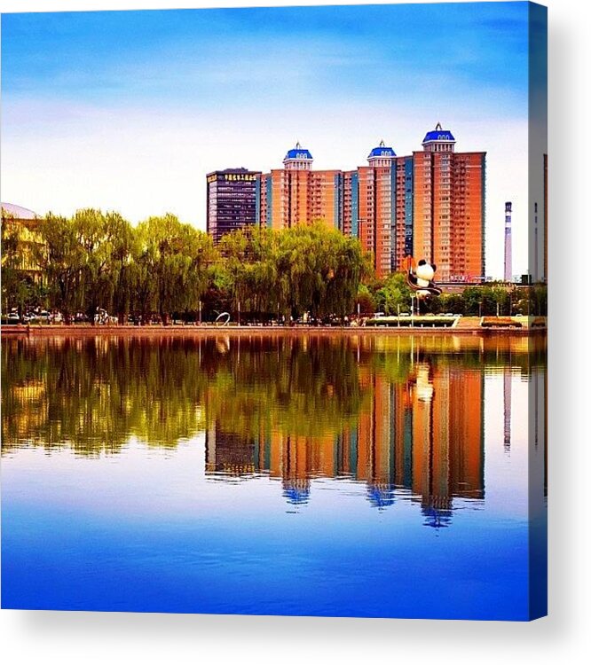 Art Acrylic Print featuring the photograph Instagram Photo #301347012374 by Tommy Tjahjono