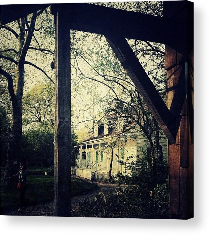 Mobilephotography Acrylic Print featuring the photograph Brooklyn's Pre-colonial Homestead #6 by Natasha Marco