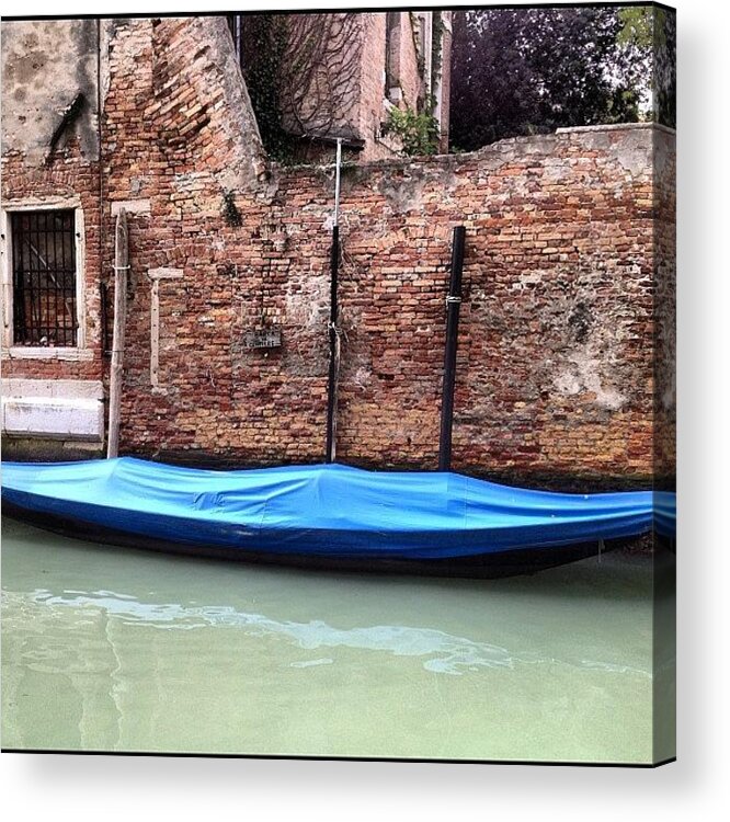 Venice Acrylic Print featuring the photograph Venice Italy #6 by Irina Moskalev