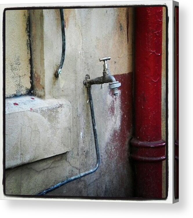 Adelaide Acrylic Print featuring the photograph Adelaide Tap by Mojo Photo