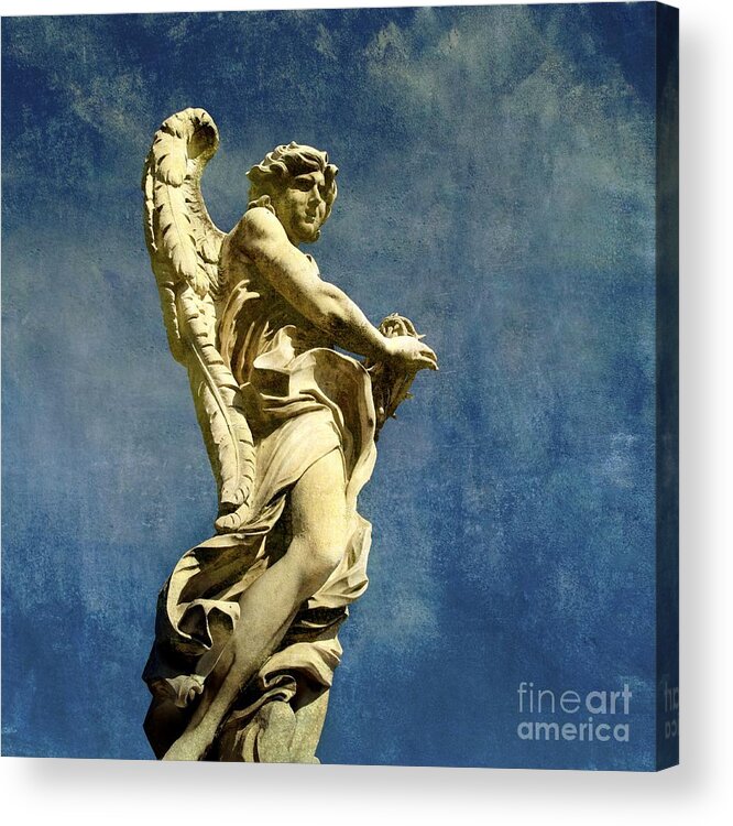 Angel Acrylic Print featuring the photograph Angelo by Bernard Jaubert