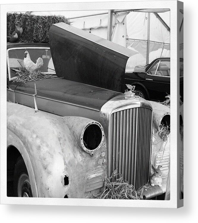 Classiccar Acrylic Print featuring the photograph Bentley In Need Of A Little Tlc by Jo Shaw