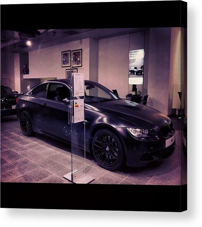 Beautiful Acrylic Print featuring the photograph Bmw Armoured Car! Hottttt! #love by Patrick Oliver