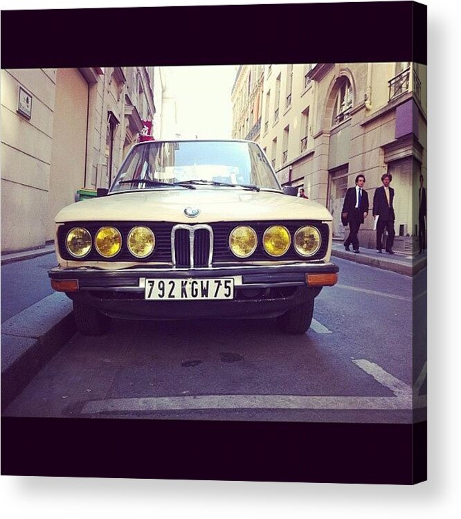  Acrylic Print featuring the photograph Bmw by Marcos Guiu Navarro