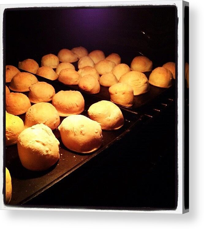 Good Acrylic Print featuring the photograph #bread #food #delicious #good #oven by Marisag ☀✌
