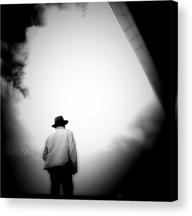 Igersams Acrylic Print featuring the photograph Cloud Cowboy - Concrete Jungle by Robbert Ter Weijden