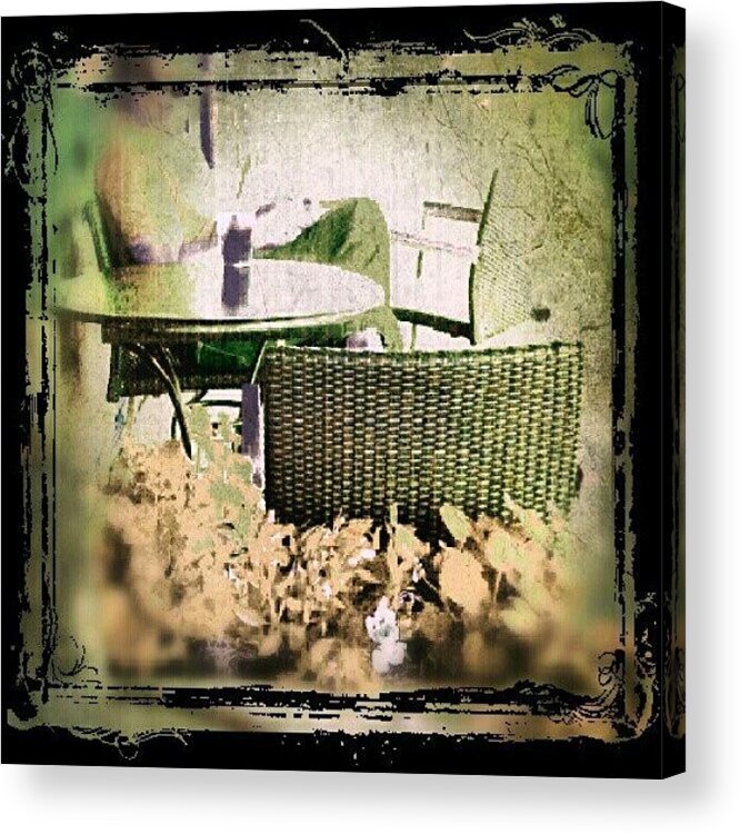 Coffee Acrylic Print featuring the photograph Coffee by Katrise Fraund
