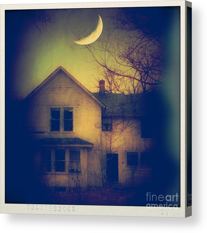 House Acrylic Print featuring the photograph Haunted House by Jill Battaglia