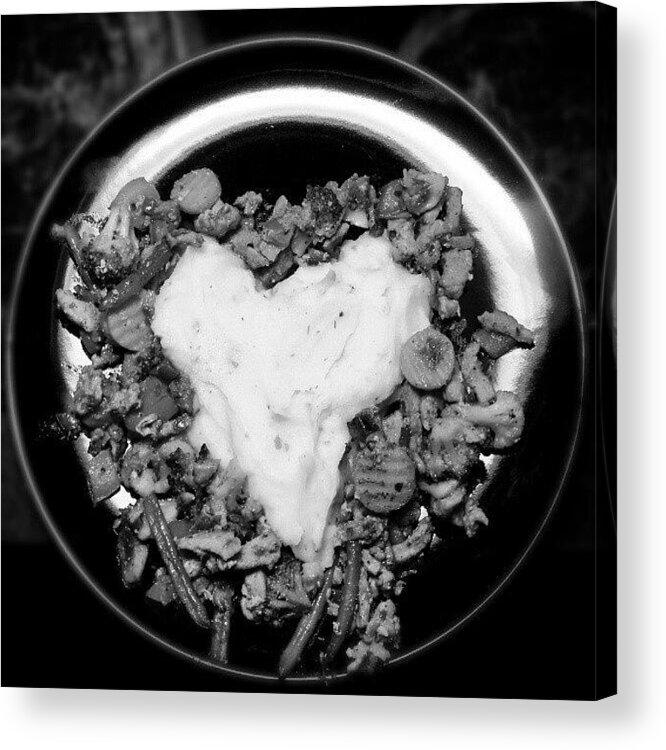 Acrylic Print featuring the photograph Heart Food by Torbjorn Schei