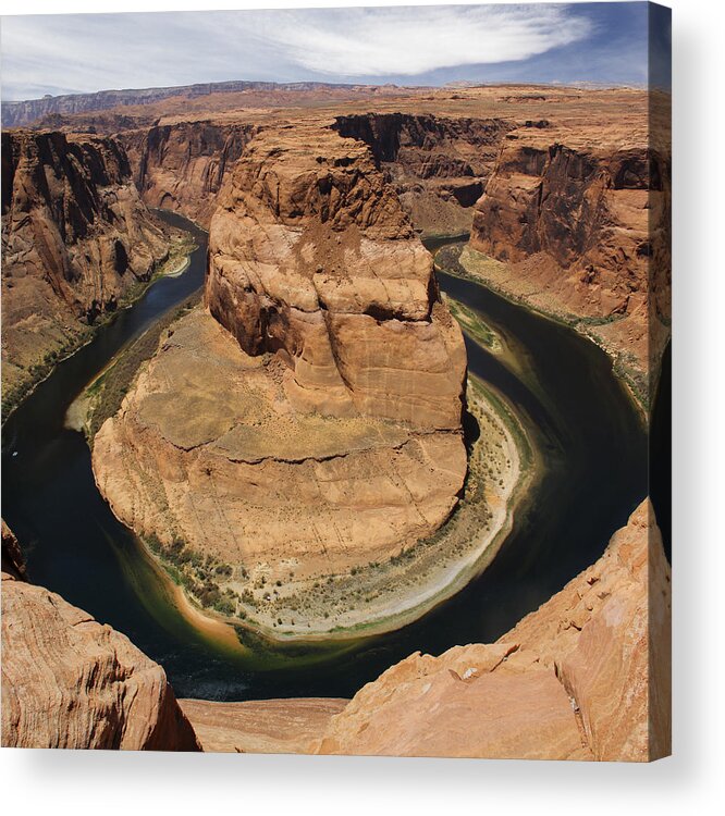 Horseshoe Bend Acrylic Print featuring the photograph Horseshoe Bend by Mike McGlothlen