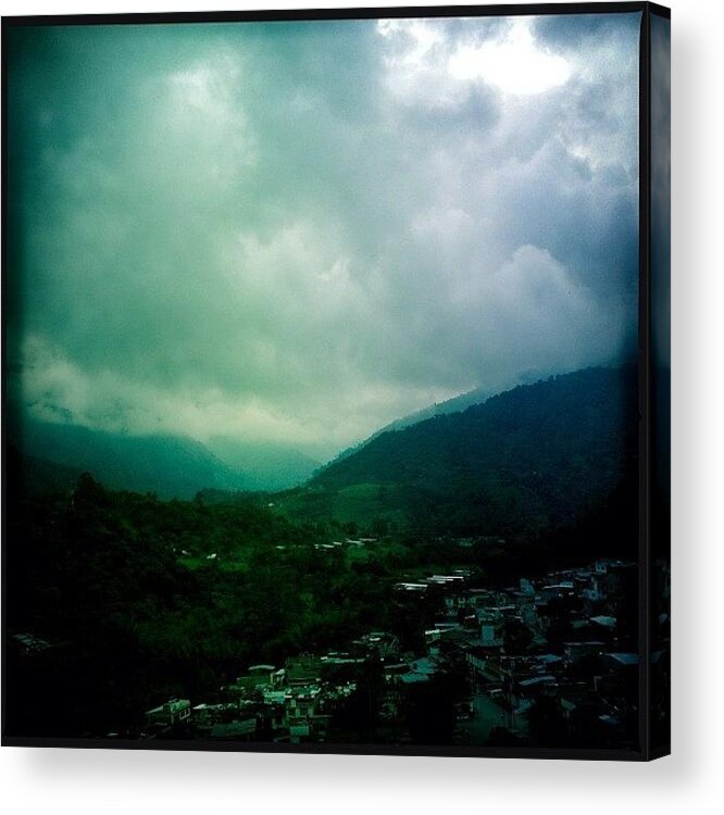 Ibague Acrylic Print featuring the photograph #ibague #colombia #tolima by Armando Garcia-jacquier