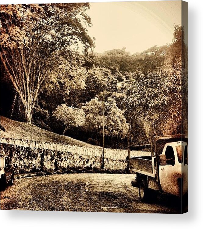 Popularpics Acrylic Print featuring the photograph #instagram #pics #iphone by Estefania Leon