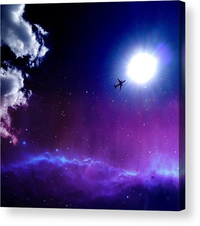 Summer Acrylic Print featuring the photograph Into The Nebula by Randy Lemoine