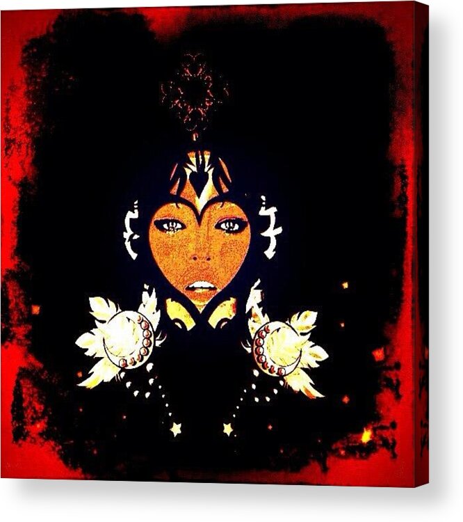  Acrylic Print featuring the photograph Lady Of Love! by Dvon Medrano