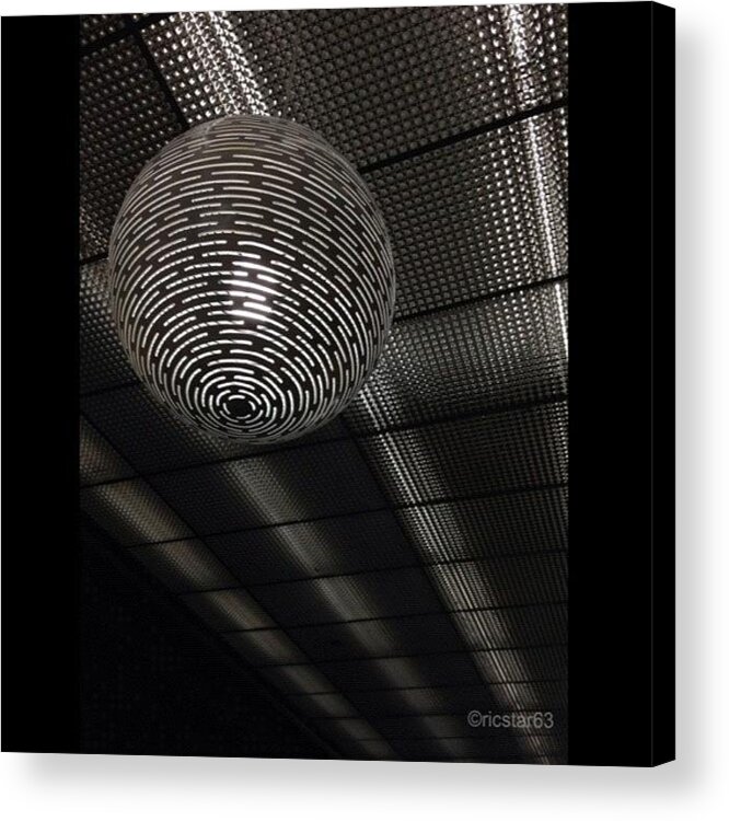 Streetphotography Acrylic Print featuring the photograph Light From Above by Ric Spencer