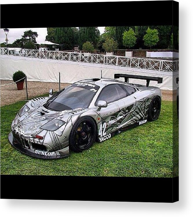 Sportscar Acrylic Print featuring the photograph #mclaren #f1 #carporn by Exotic Rides