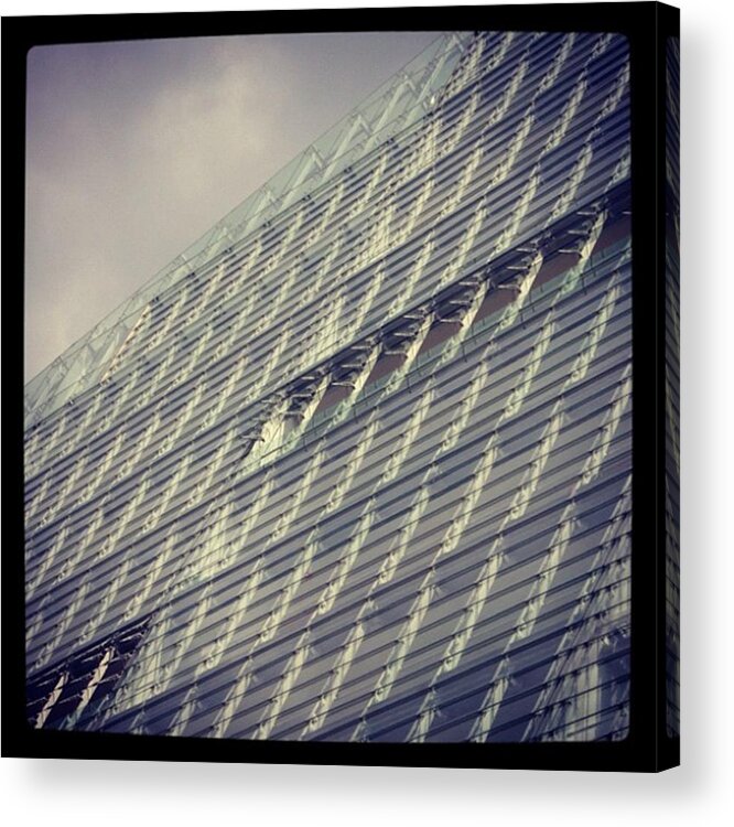  Acrylic Print featuring the photograph No.1 Deansgate by Chris Jones