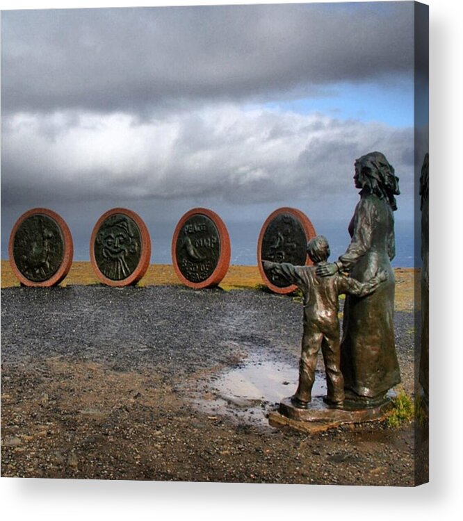 Monument Acrylic Print featuring the photograph Nordkapp by Luisa Azzolini