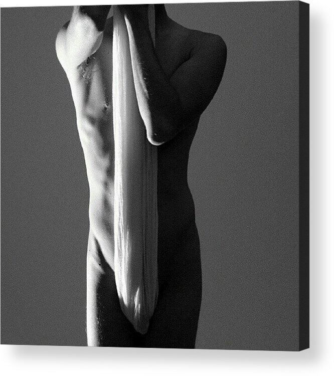  Acrylic Print featuring the photograph Nude 07 by Ray Hetzel