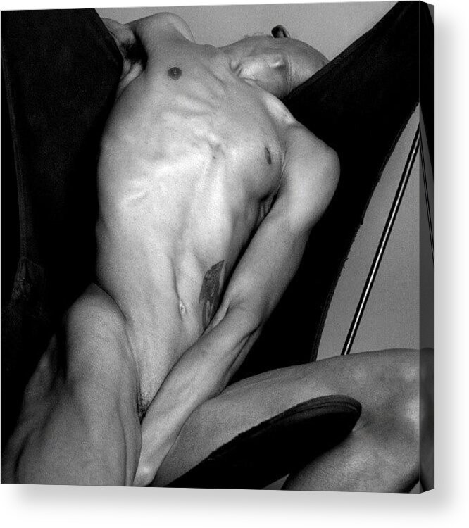  Acrylic Print featuring the photograph Nude 27 by Ray Hetzel