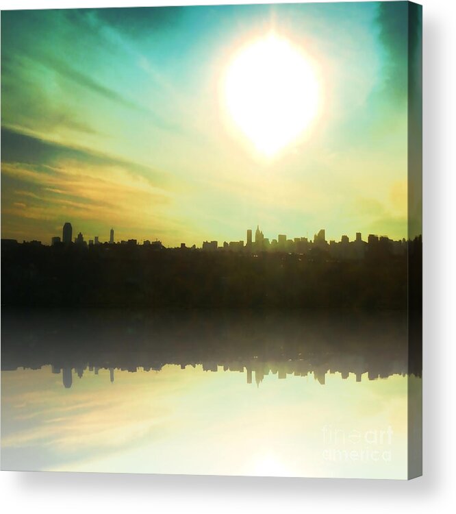 New York City Acrylic Print featuring the photograph NYC Light of Lights by Xine Segalas