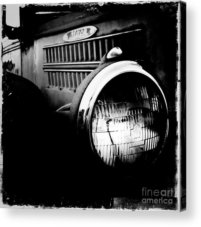 Old Car Acrylic Print featuring the photograph Old Mack by Kevyn Bashore