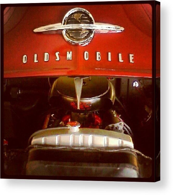 Transportation Acrylic Print featuring the photograph Oldsmobile by Stacy C Bottoms