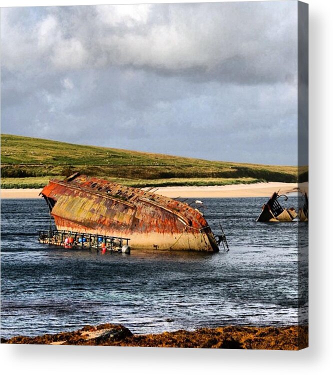 Orkney Acrylic Print featuring the photograph Orkney Islands by Luisa Azzolini