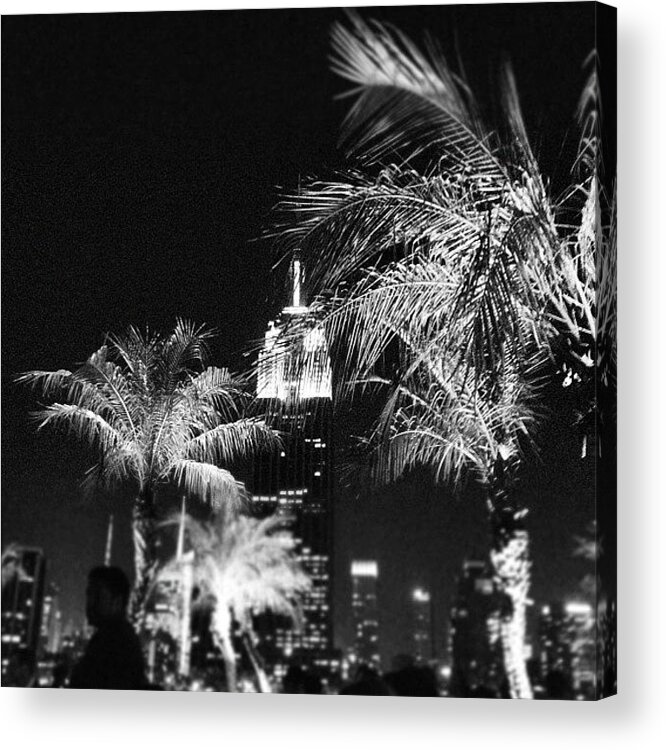 Building Acrylic Print featuring the photograph Palm Empire by U p t o w n S u e
