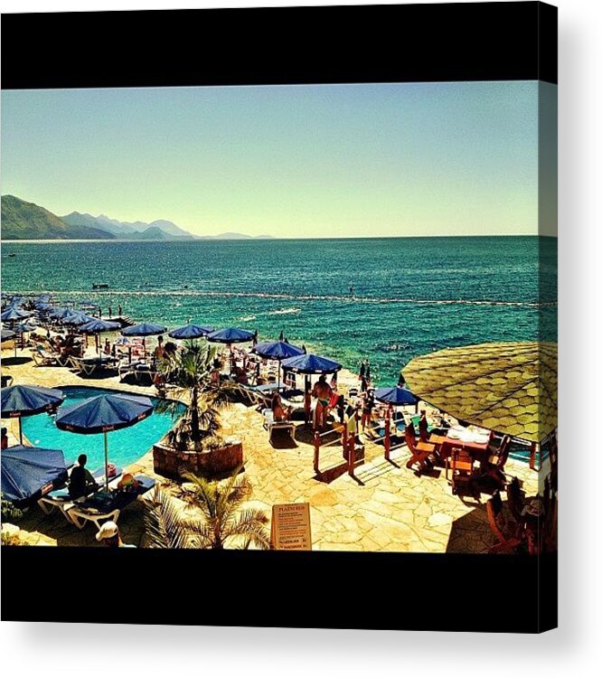 Holiday Acrylic Print featuring the photograph Paradise by Jane Bulatnikova