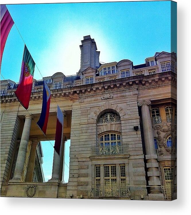 Beautiful Acrylic Print featuring the photograph #piccadilly #london #england by Samuel Gunnell