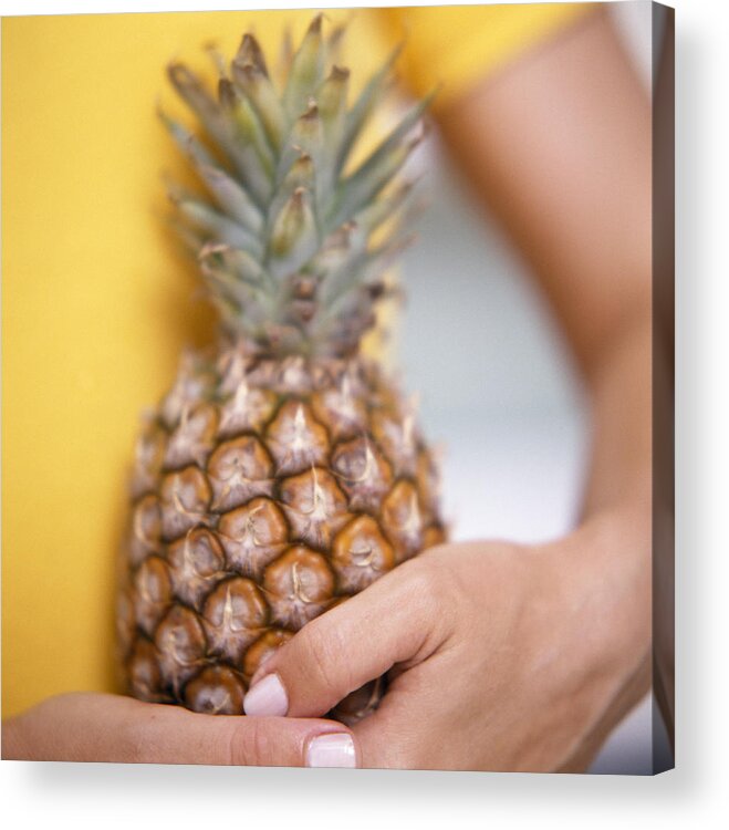 Food Acrylic Print featuring the photograph Pineapple by Cristina Pedrazzini