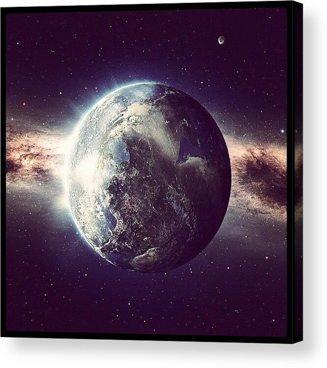 Planet Acrylic Print featuring the photograph Planet by Dabobabo 