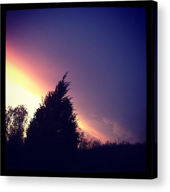 Beautiful Acrylic Print featuring the photograph Pretty Sky by Angie Davis