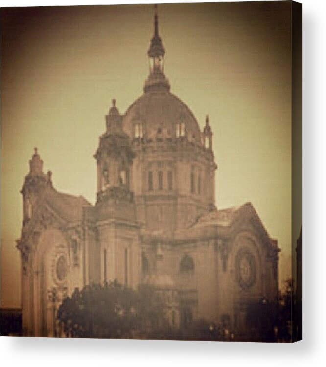 Old Acrylic Print featuring the photograph Saint Paul Cathedral by Angela Nash