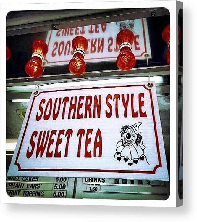 Teamrebel Acrylic Print featuring the photograph Southern Sweetness by Natasha Marco