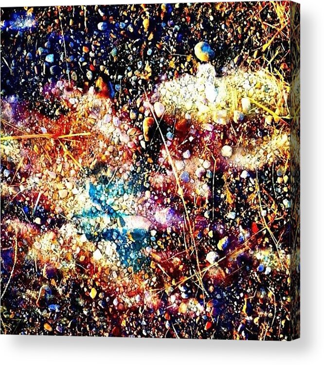 Tagstagramers Acrylic Print featuring the photograph Space Rocks: Took A Sky Photo From My by Thomas Hallmark