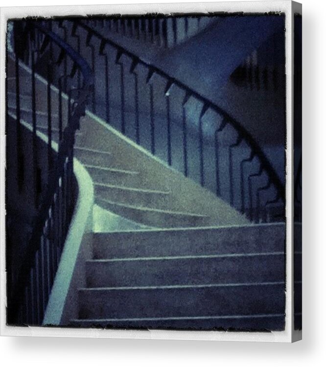 Rcspics Acrylic Print featuring the photograph Stairs by Dave Edens