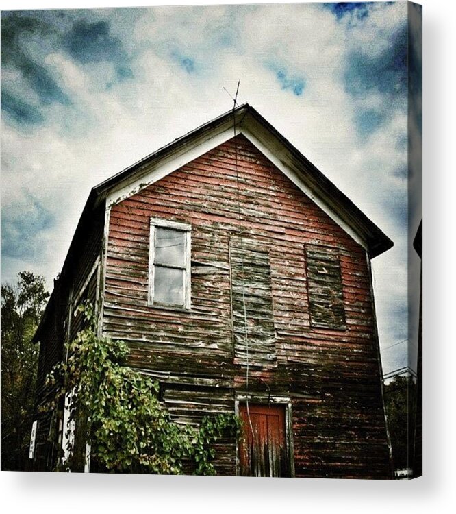 Ruralexploration Acrylic Print featuring the photograph Sunday Drive In Kunkle, Pa.

#barn by John Robinson