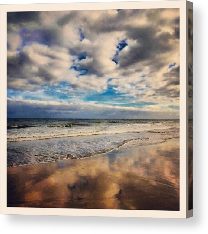 Summer Acrylic Print featuring the photograph The Beach #fantasy #followme by Thomas Berger