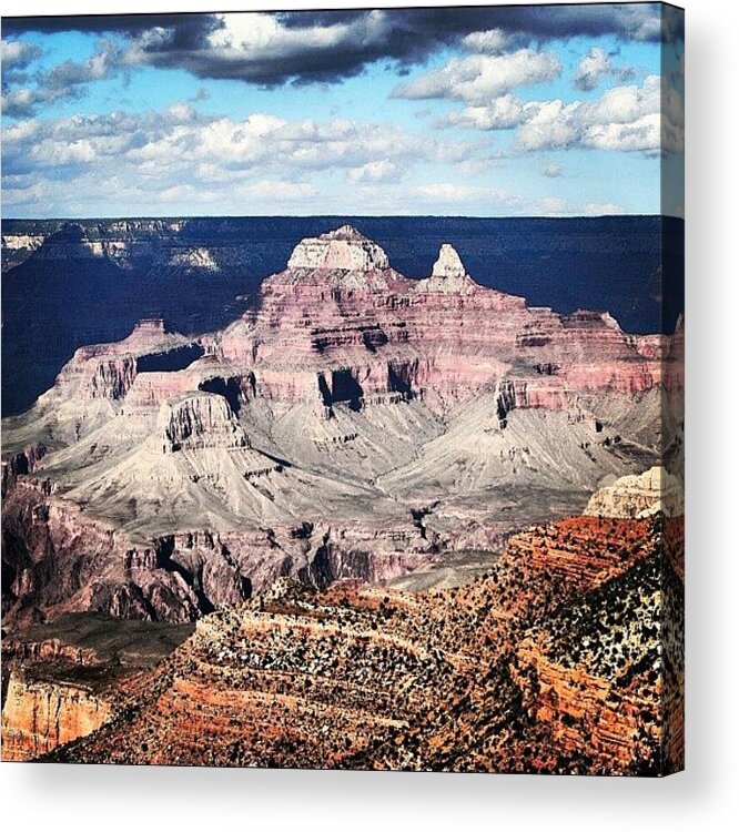  Acrylic Print featuring the photograph The Grand Canyon by Luisa Azzolini
