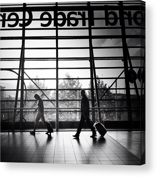 Igersams Acrylic Print featuring the photograph Travellers by Robbert Ter Weijden