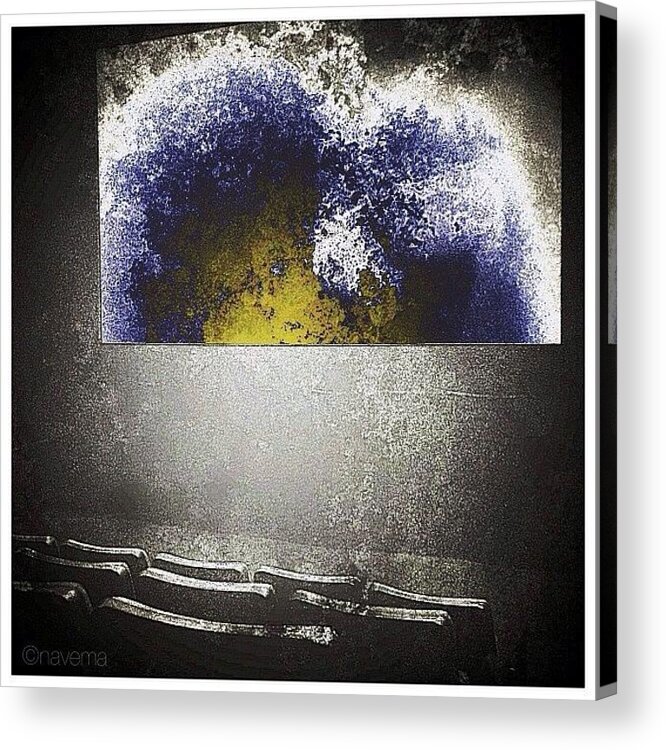 Teamrebel Acrylic Print featuring the photograph Vintage Abstract Screening by Natasha Marco
