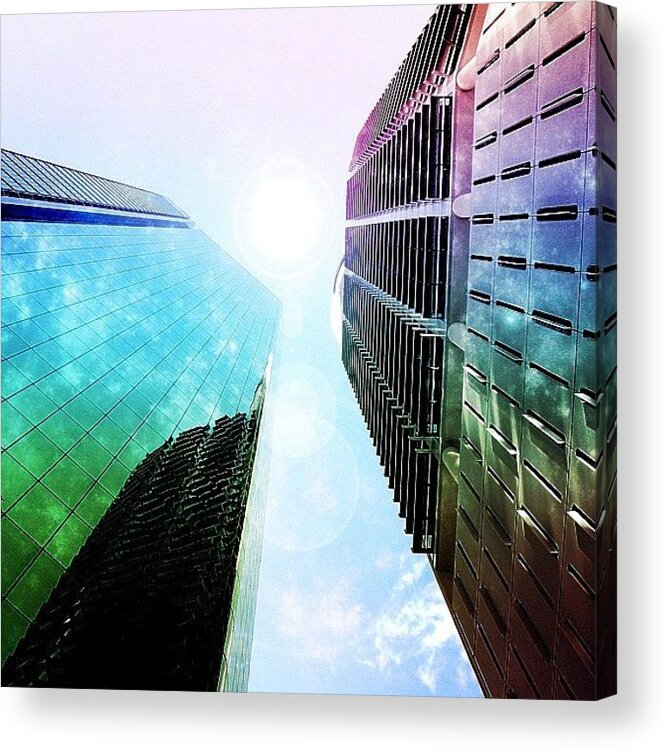 Building Acrylic Print featuring the photograph Vintique by Cameron Bentley