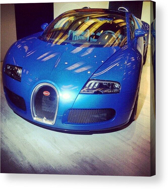 Bugatti Acrylic Print featuring the photograph Wit Tha Gatti by Aryeh D